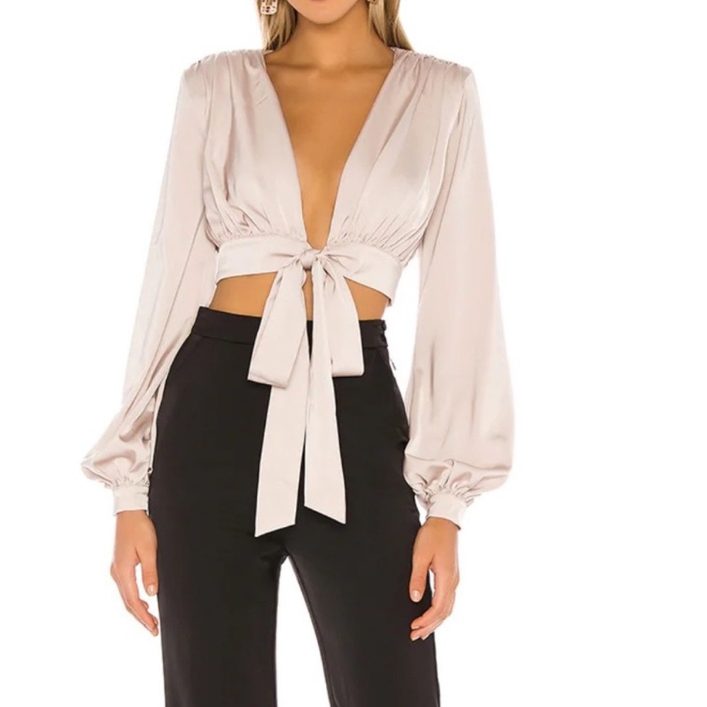 Nbd Imogen Top In Champagne